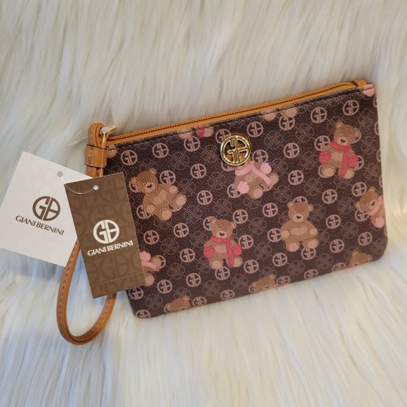 Giani Bernini Winter Bears Wristlet - Picture 3 of 8